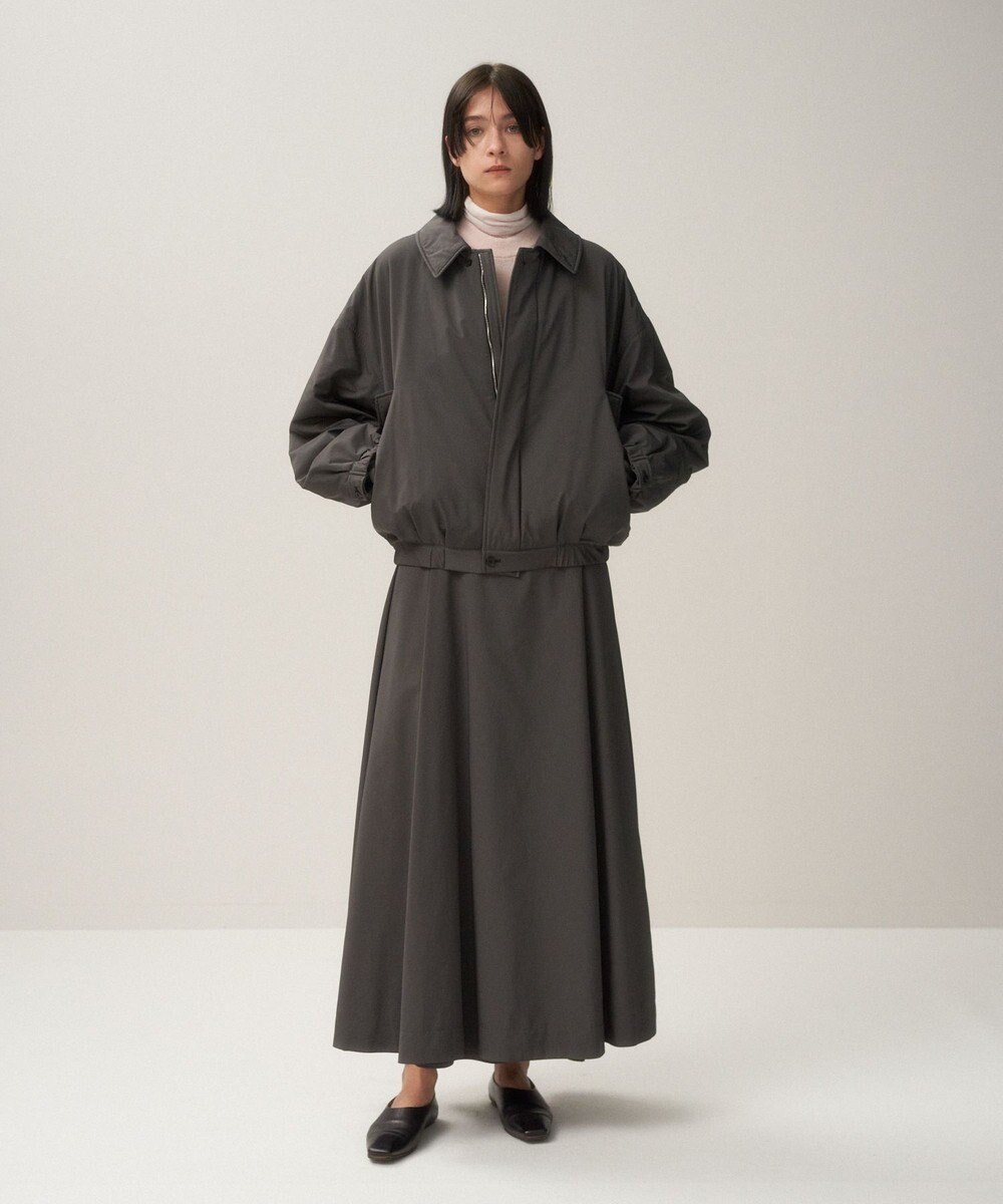 ATON VINTAGE NYLON TWILL | フレアスカート 