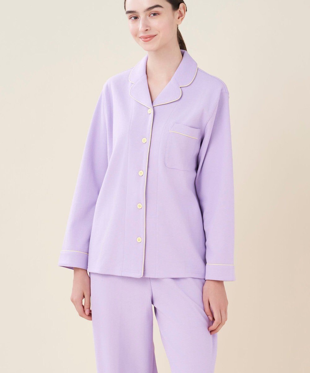 une nana cool 【綿混】ラッセルストレッチパジャマ MADE WITH LIBERTY FABRIC 