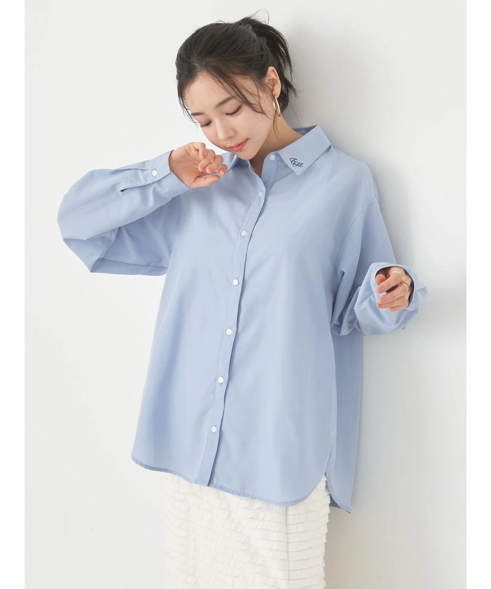 earth music&ecology ワンポイントロゴシャツ 