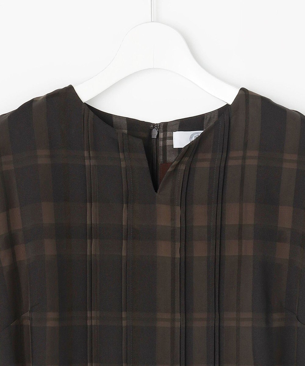 J.PRESS LADIES S シャドーチェック ワンピース 
