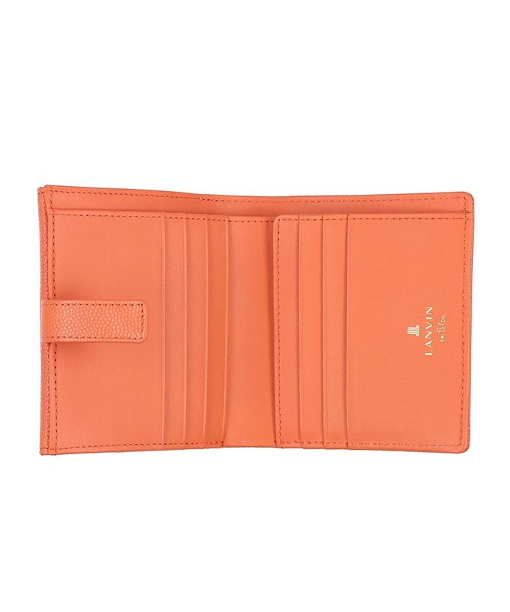 LANVIN en Bleu エルヴィー 内BOX財布 