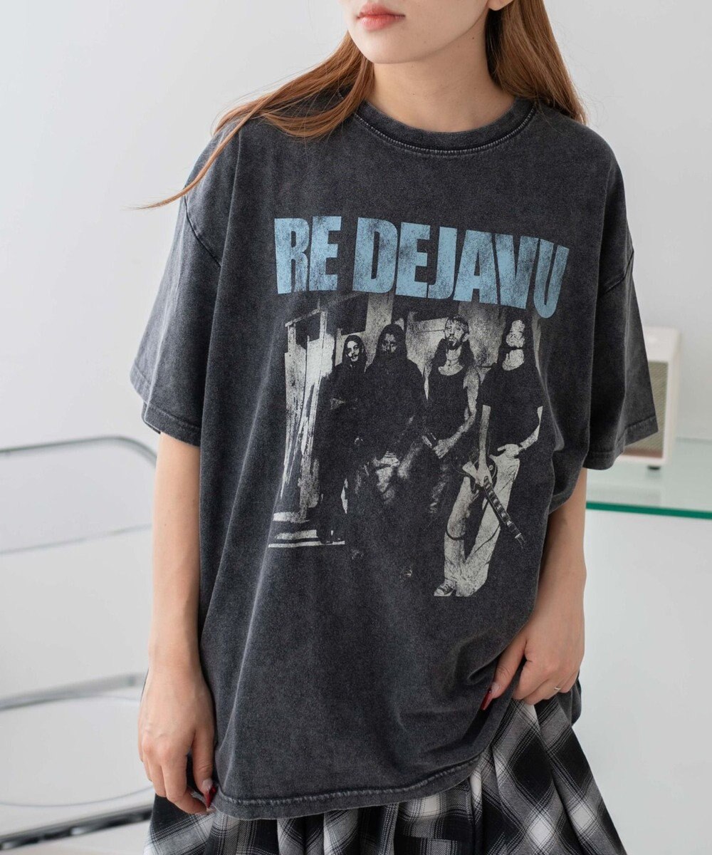 WEGO ヴィンテージウォッシュグラフィックBIGT 