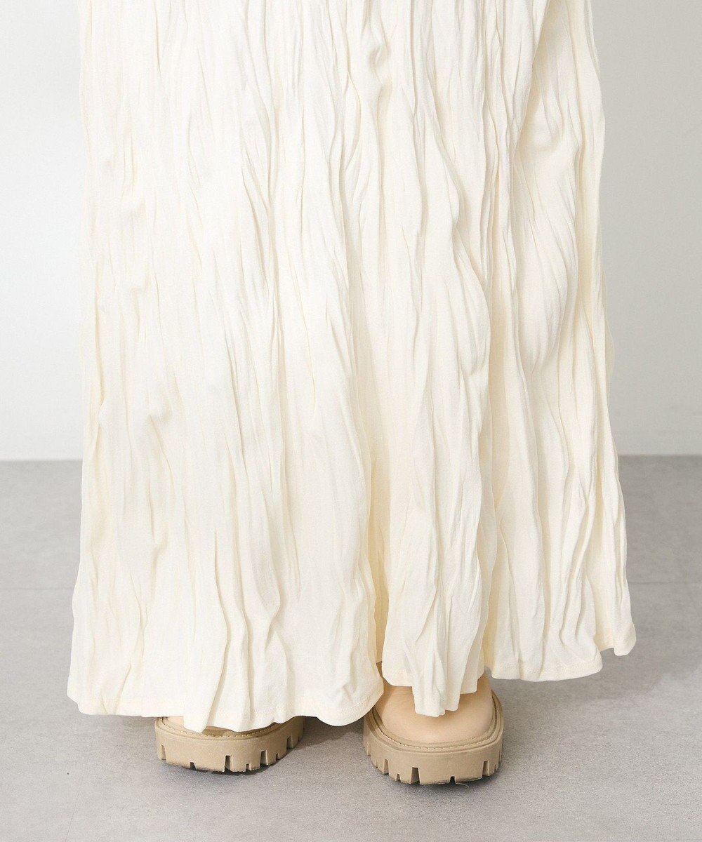 CRAFT STANDARD BOUTIQUE ワッシャープリーツスカート 