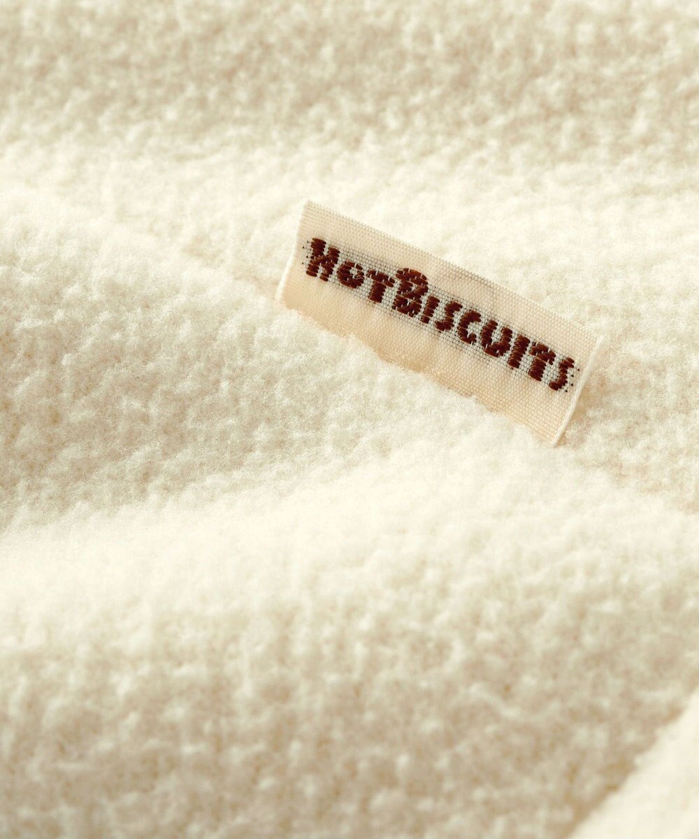 MIKI HOUSE HOT BISCUITS お耳付きボアフリース ダッフルマントギフトセット【BOX付き】 