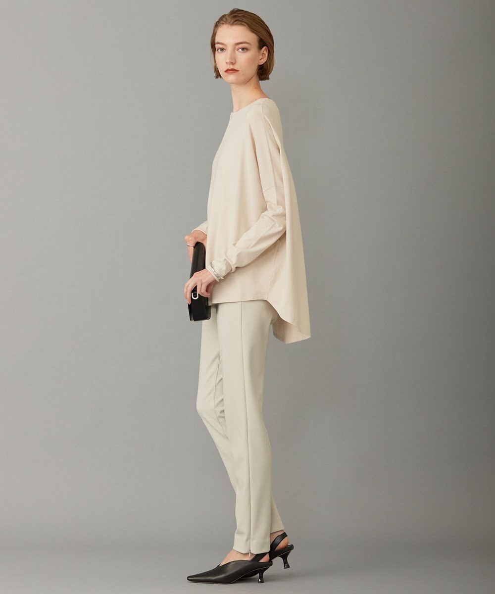 ICB 【洗える】ヴィスコースワイド プルオーバー 