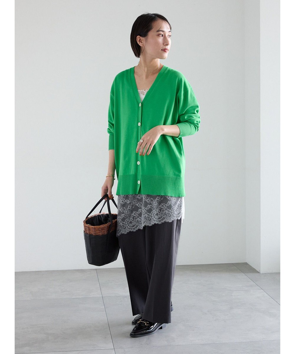 Te chichi 【雑誌掲載アイテム】2WAYカシュクールVネックカーディガン《2026 spring catalog item》 