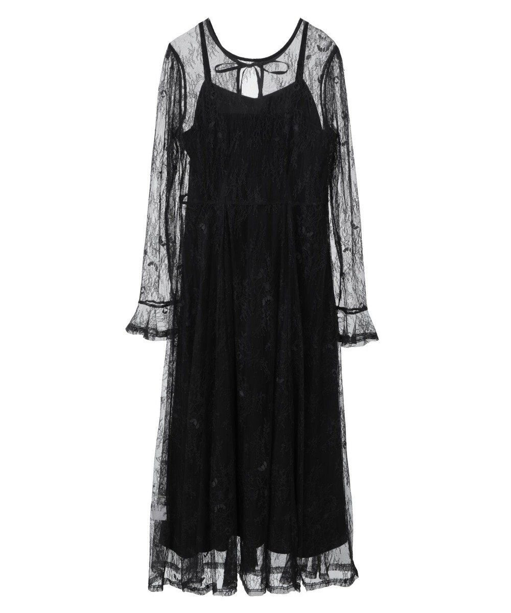 earth music&ecology SET2点レースワンピース＋キャミワンピース 