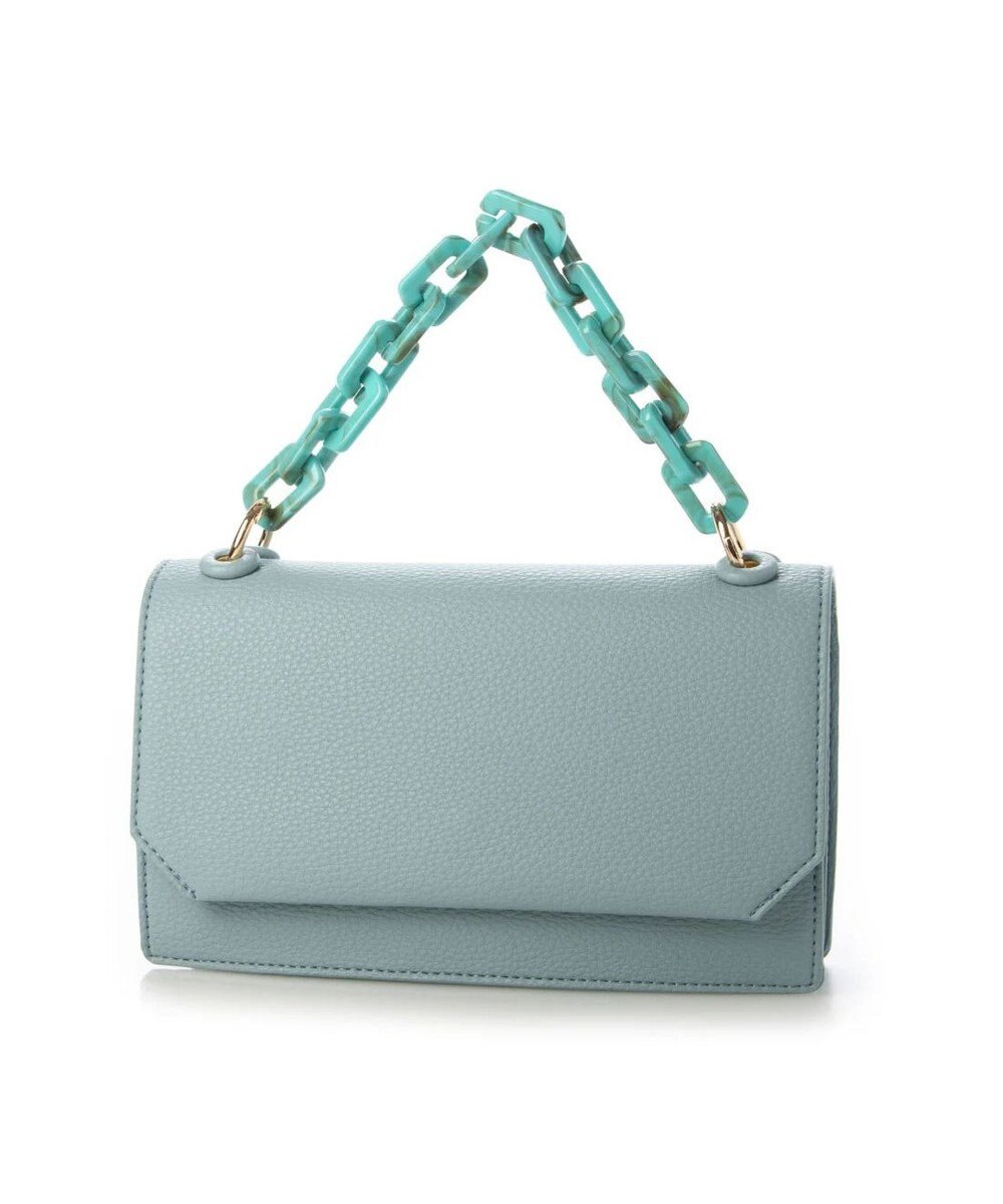 UNBILLION kakatoo プラチェーンハンドルスクエアショルダー 