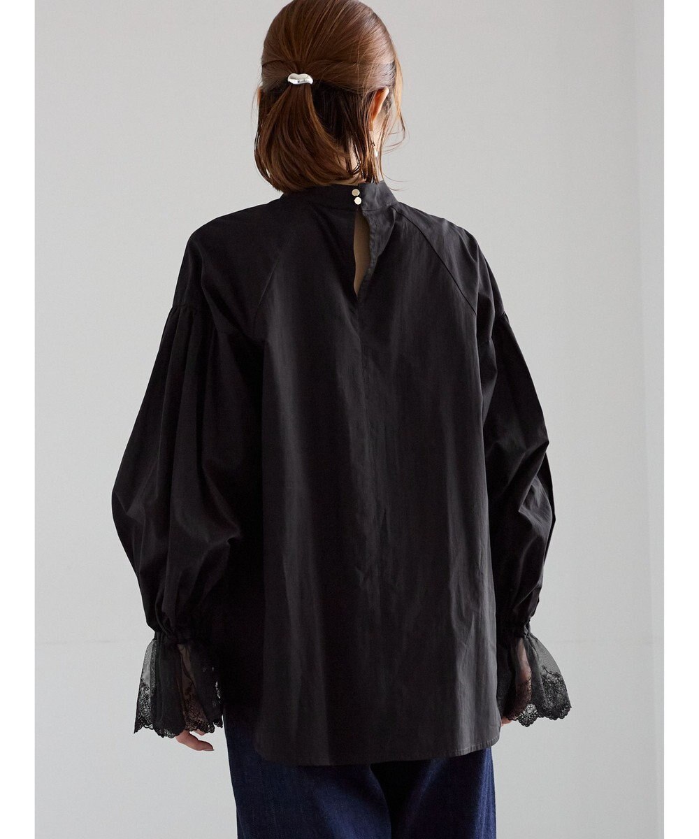 Te chichi レースカフスボリュームスリーブブラウス 