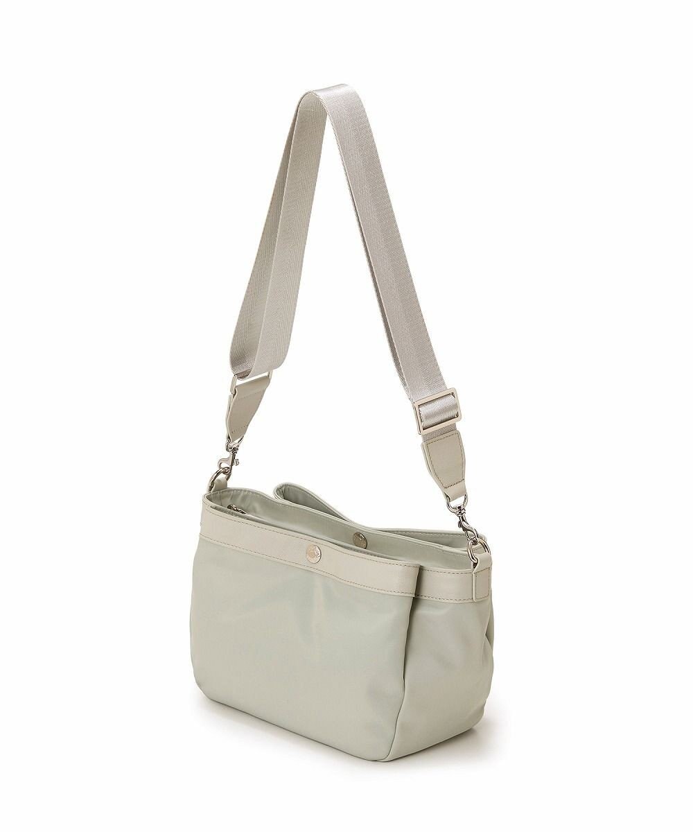 TOPKAPI 【Breath TOPKAPI】防水ナイロン レザーコンビ ショルダーバッグ 