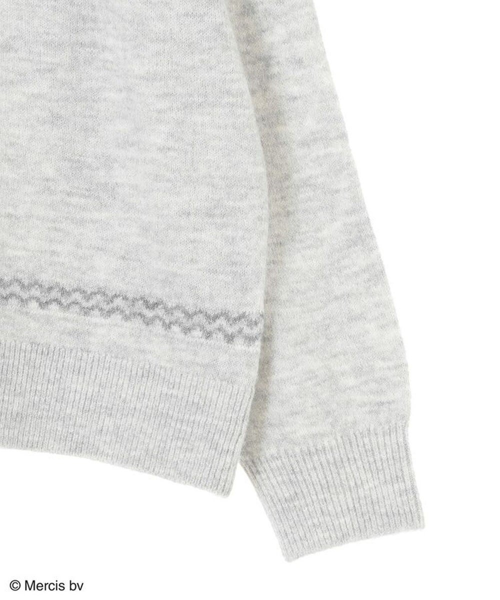 Green Parks Ｍｉｆｆｙ／求心柄ジャガードニットプルオーバ 