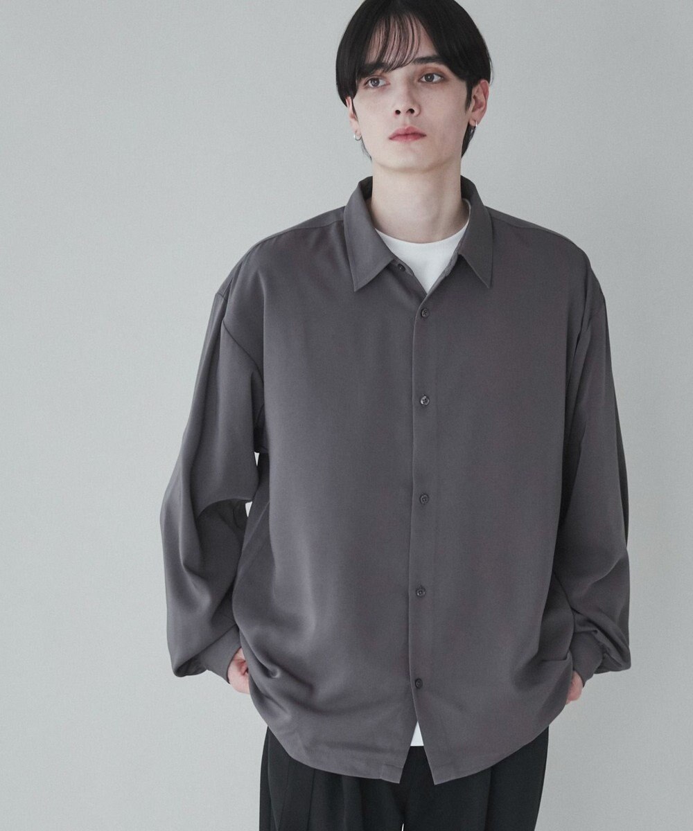 WEGO トロミBIGシャツ 