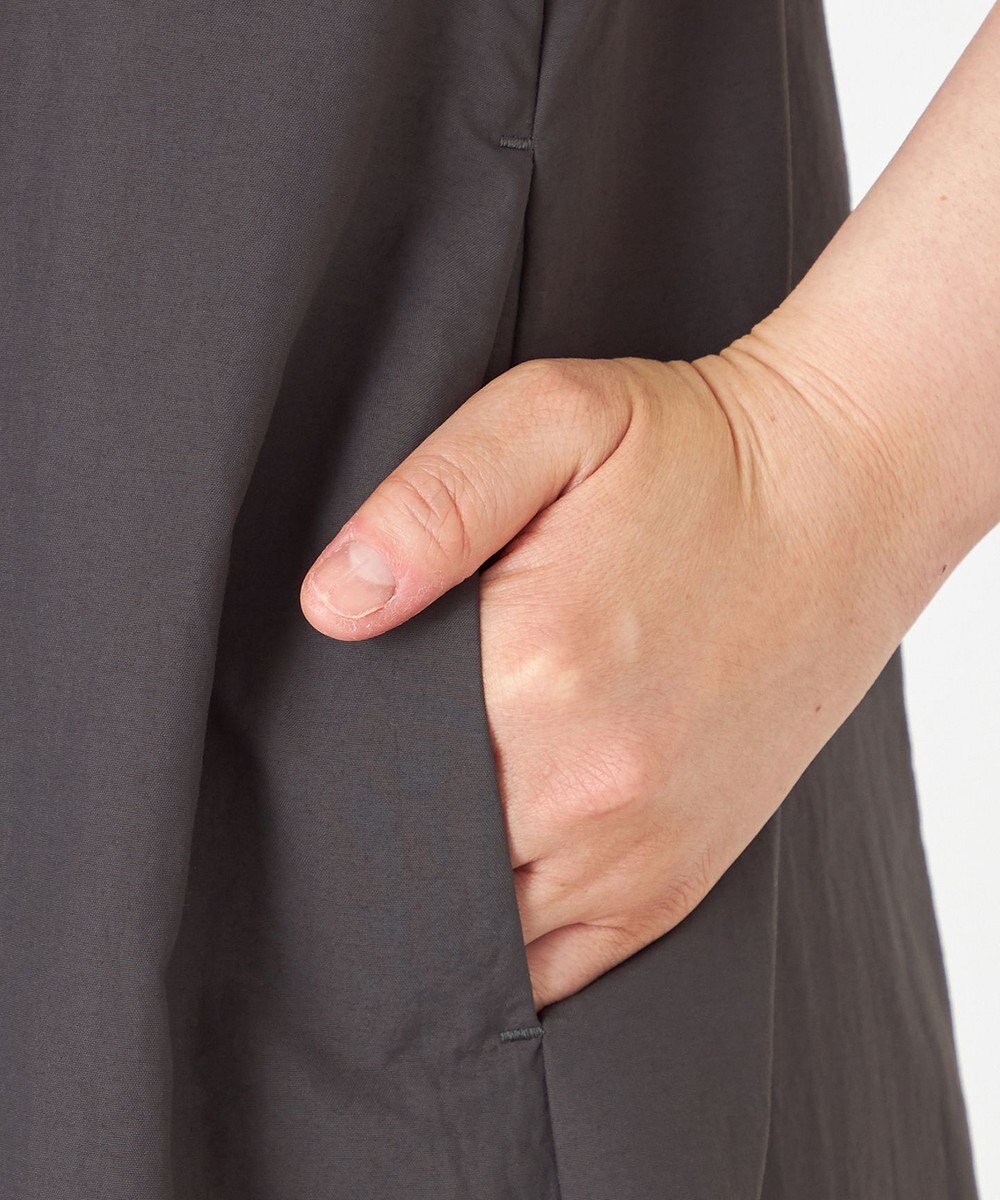 NAVE 【ReNAVE・洗える/撥水加工/接触冷感/UVケア/セットアップ】ナイロンタスラン ワンピース 