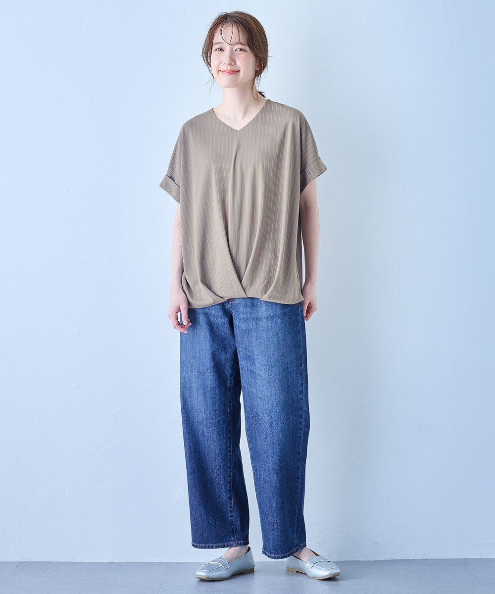 ANY カシュクールTシャツ 