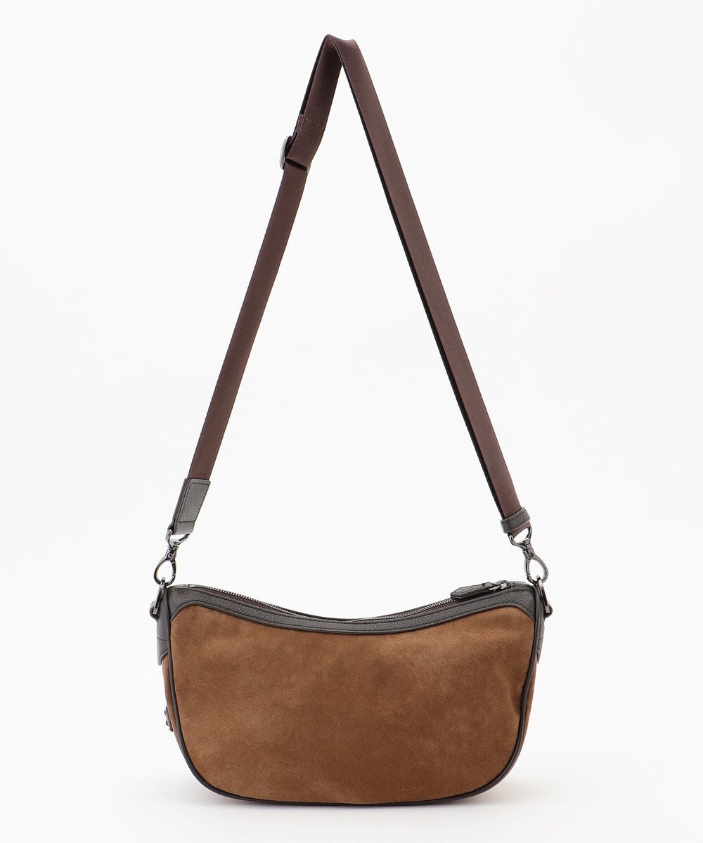 JOSEPH ABBOUD  【軽量/コンパクト】ライトスウェード ハーフムーン　バッグ 