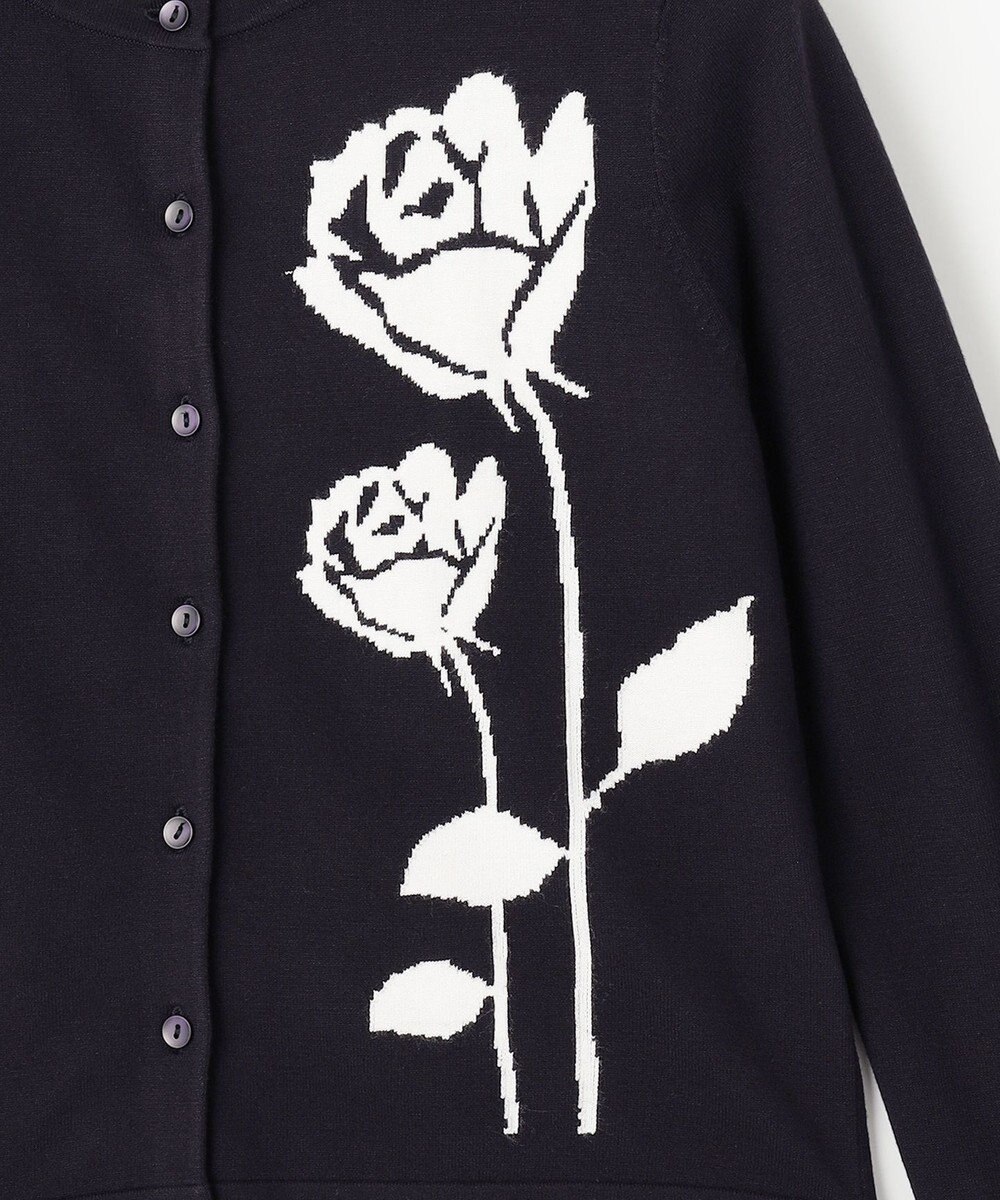 TOCCA 【洗える！】PRESENT ROSE カーディガン 