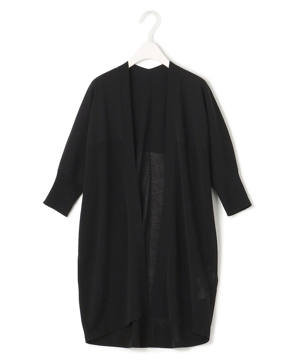 ICB 【洗える】ドライコットンアセテート ドルマンスリーブカーディガン 