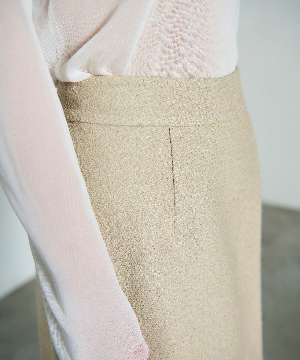 GRACE CONTINENTAL ツイードラップショートパンツ 