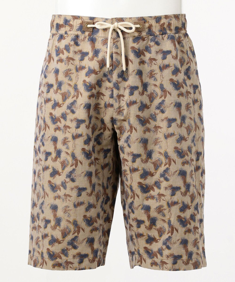 JOSEPH ABBOUD MOUNTAIN 【SPACE】OGアロハリーフ ハーフパンツ 