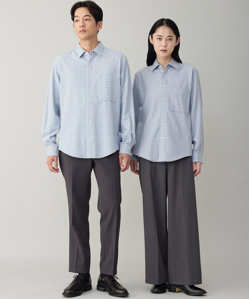 UNFILO MENS 【男女兼用】クリーンチェック ネルシャツ 