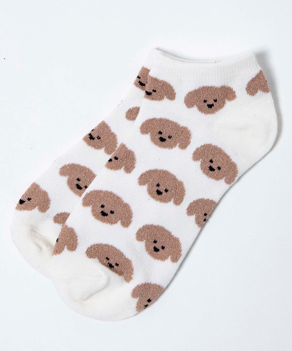 WEGO アニマル総柄ショートソックス 