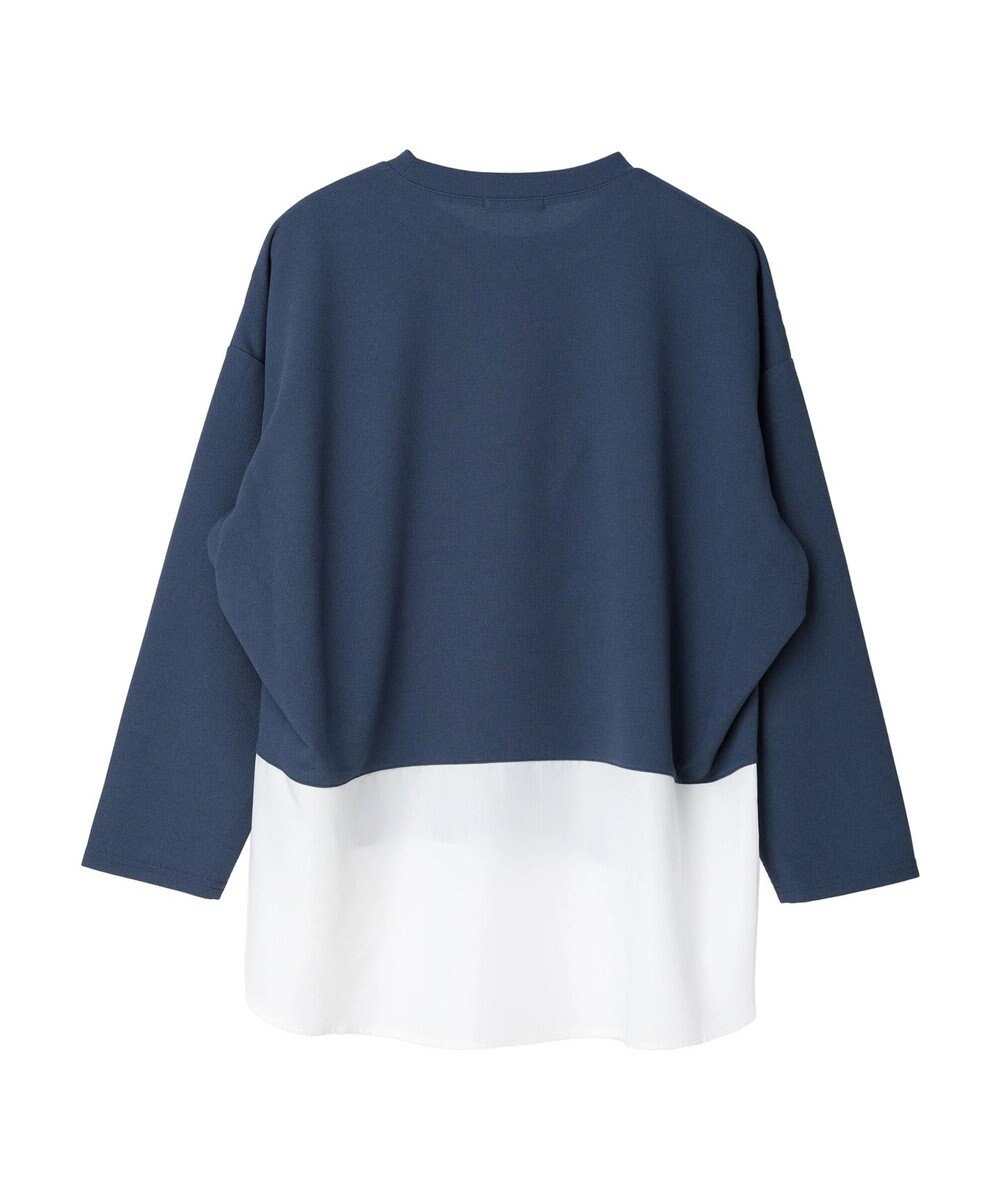 CRAFT STANDARD BOUTIQUE 布帛切替デザインプルオーバー 