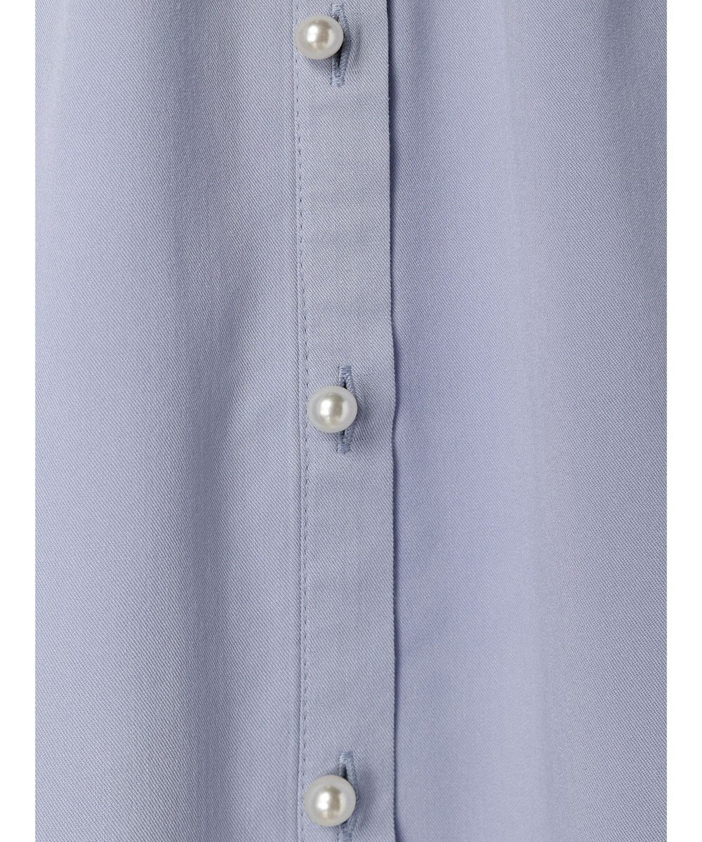 earth music&ecology レースラッフルブラウス 