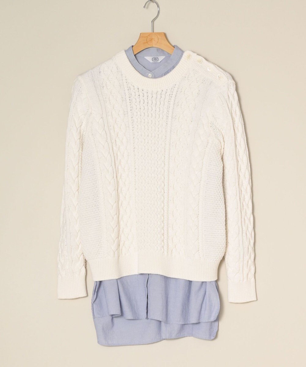 ONWARD Reuse Park セット商品/サイズL【J.PRESS】ニット春夏×ブラウス春夏 