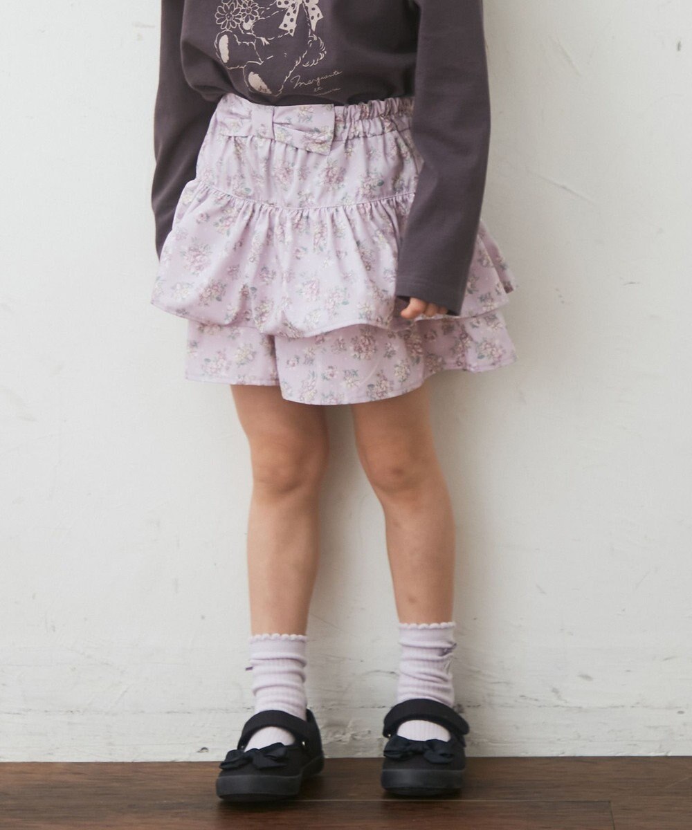 ANY KIDS 柄キュロット 