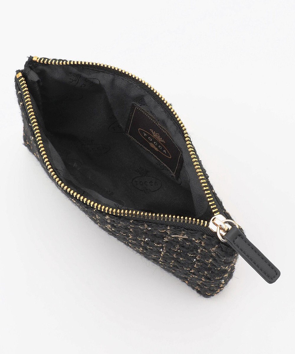 TOCCA 【ヨンア×大人百花×TOCCAコラボカラー有り】PRECIOUS WAVES BAG WITH POUCH ポーチ付きトートバッグ 