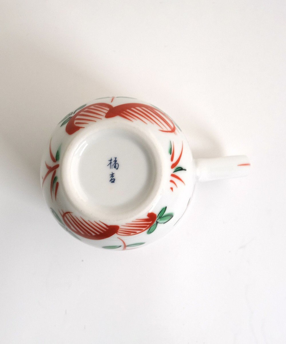 たち吉 【たち吉】赤絵花鳥マグカップ〈１個〉美濃焼 