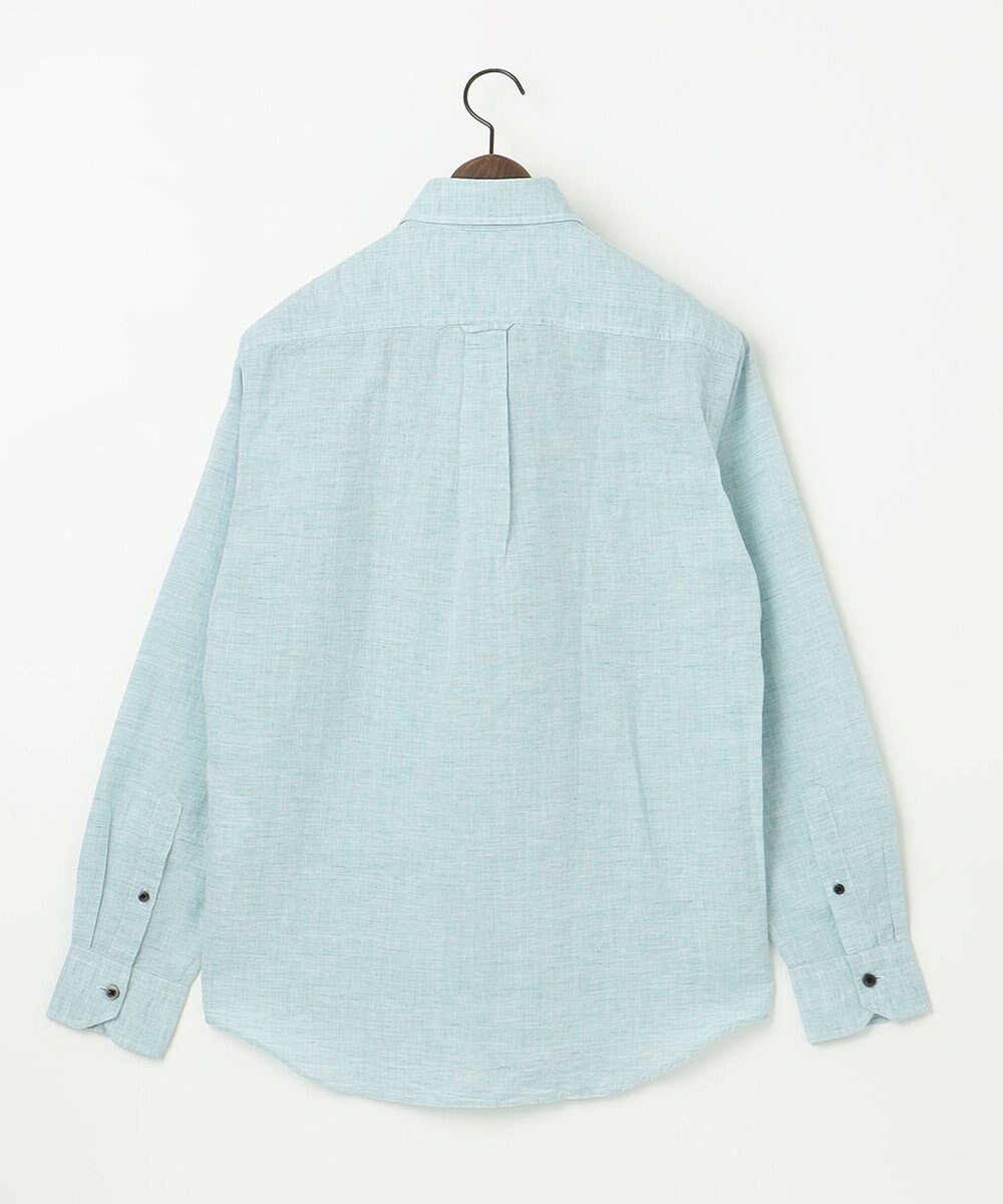 JOSEPH ABBOUD 【キングサイズ・カラー豊富/サステイナブル】リヨセルリネンサッカーシャツ 