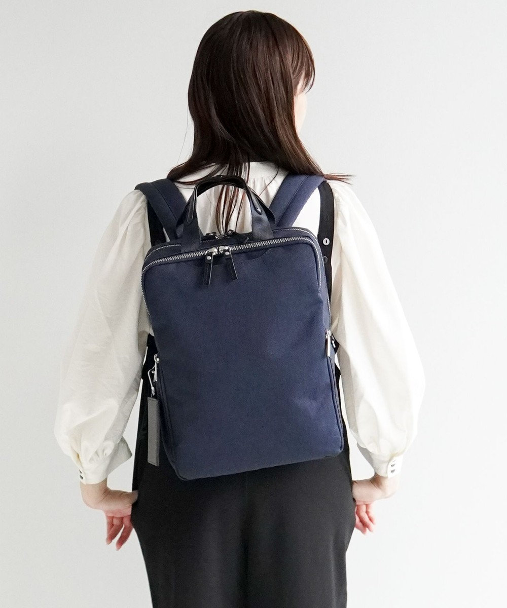 ACE BAGS & LUGGAGE ace. スリファム ヘザー2 ビジネスリュック レディース 17451 エース 通勤 A4 13.3インチPC ネイビー