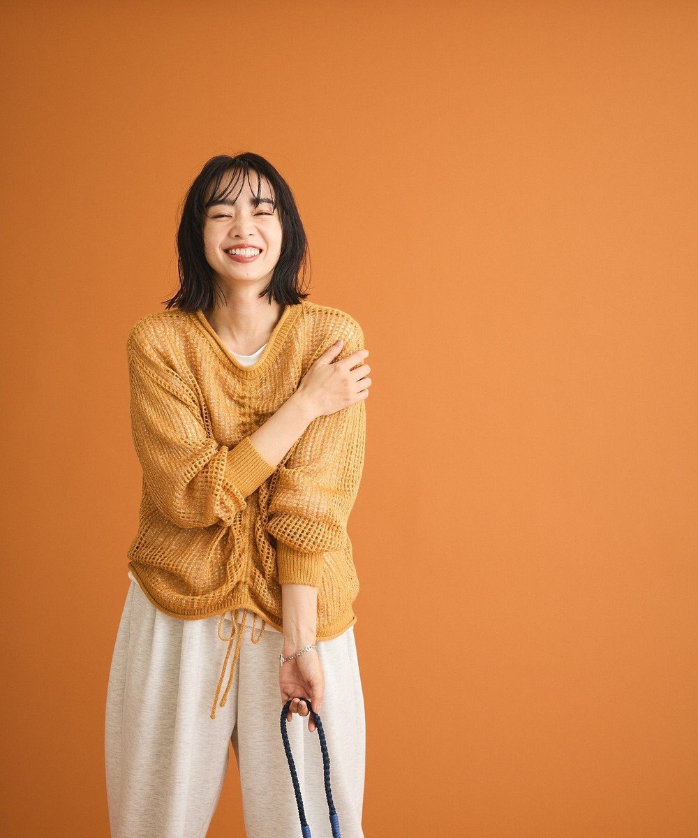 Green Parks ＳＥＴ２点２ｗａｙシャーリングニット＋インナー 