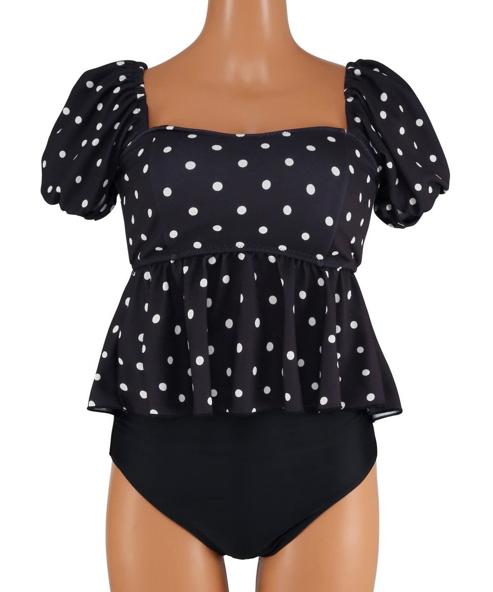 San-ai Resort（三愛水着楽園） パフスリーブノンワイヤービキニ　9M　【San-ai Resort（サンアイリゾート）】 