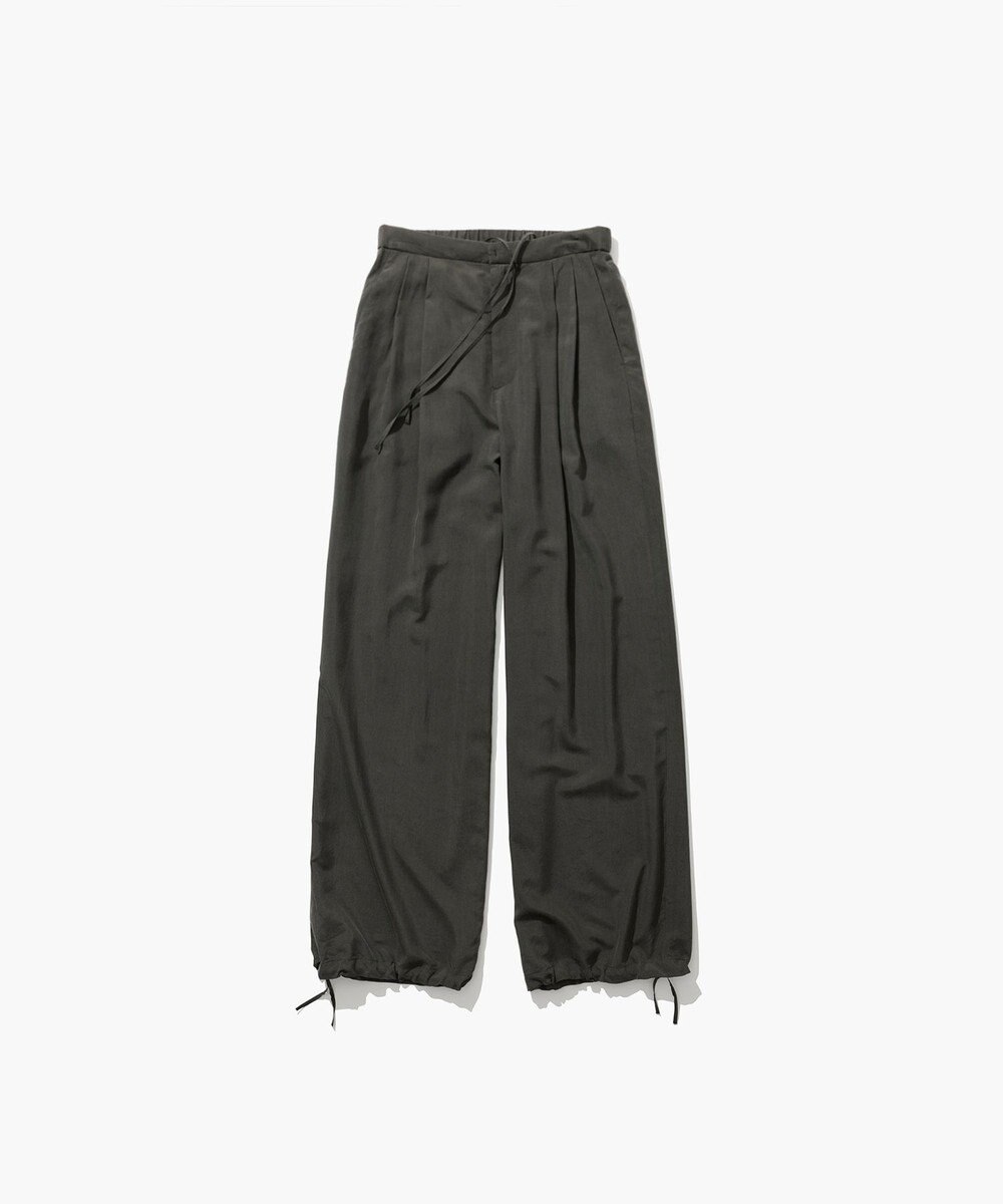 ATON SILK SUEDE | ワイドイージーパンツ 