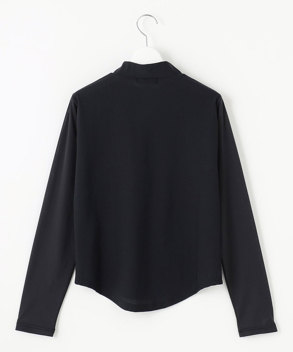 23区GOLF 【WOMEN】AIR TOOLライト シアースリーブモックネック 