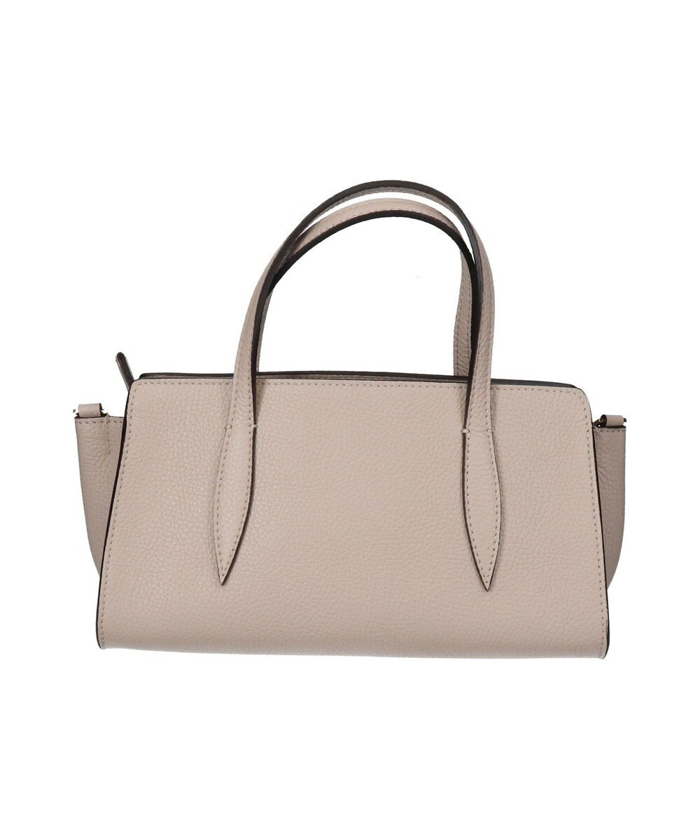 INTER-CHAUSSURES 【LORISTELLA】シュリンクレザーベーシックハンドバッグ 