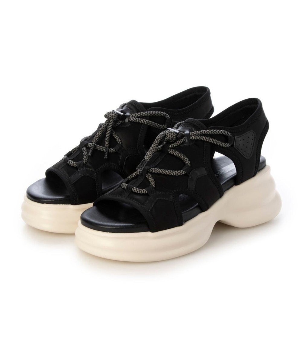 MODE ET JACOMO <MODE ET JACOMO>ボリュームソールスポーツサンダル 