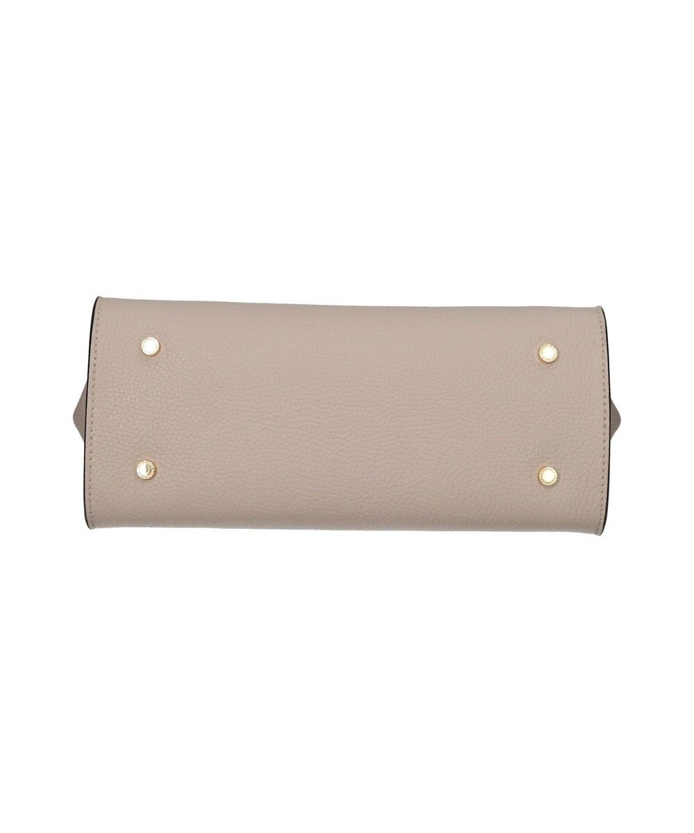 INTER-CHAUSSURES 【LORISTELLA】シュリンクレザーベーシックハンドバッグ 