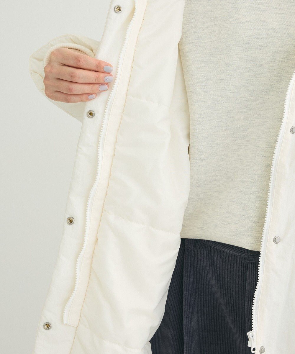 Green Parks シームレス中綿ドロストコート 