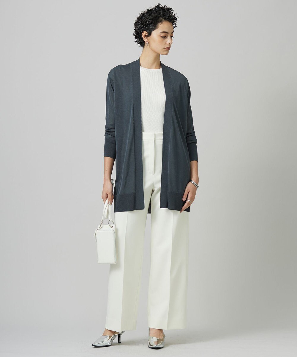 ICB 【洗える】 Peツイルダウンファブリック ワイドパンツ 