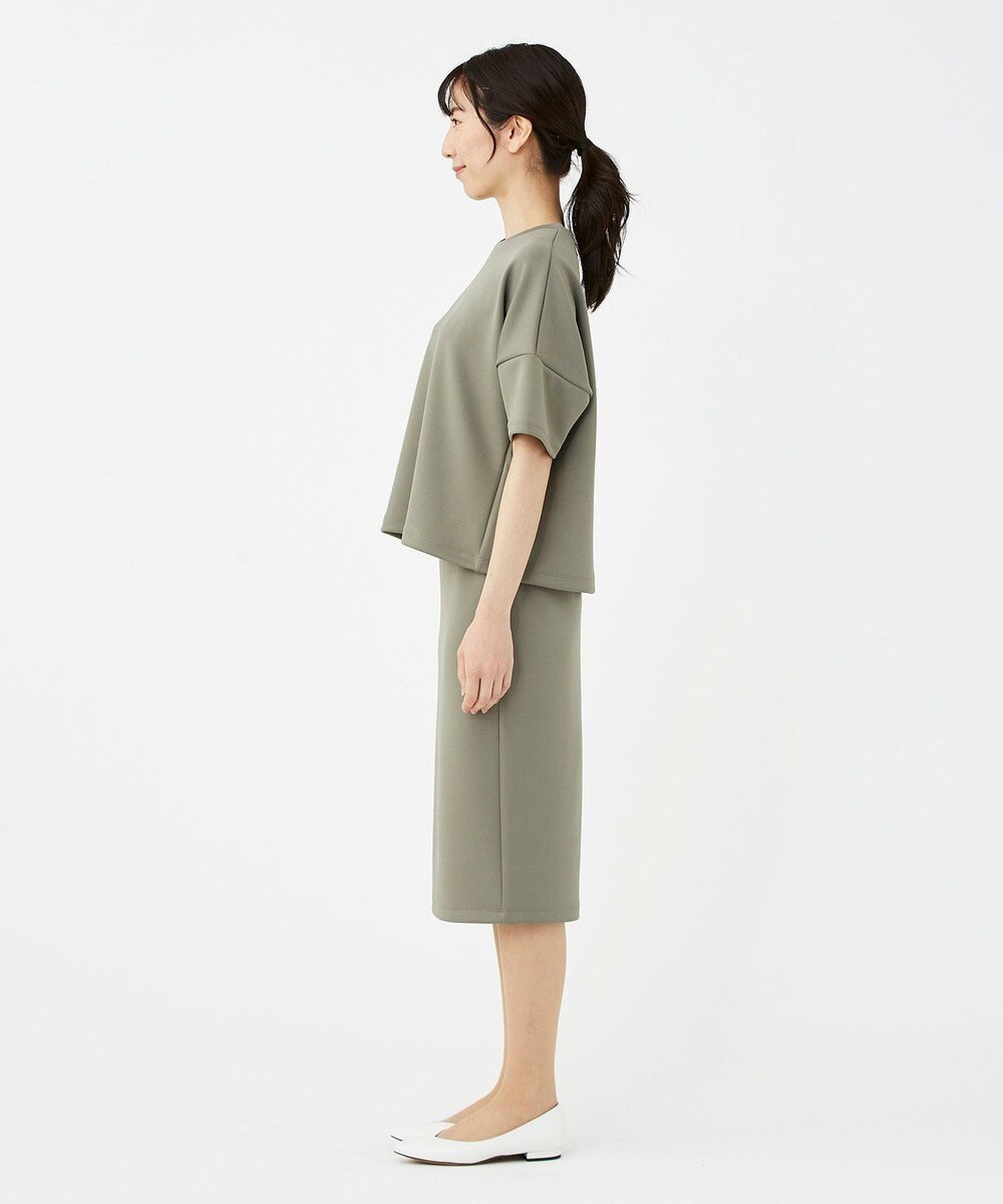 KASHIYAMA 【抗菌繊維】スタイリッシュジャージー トップス 