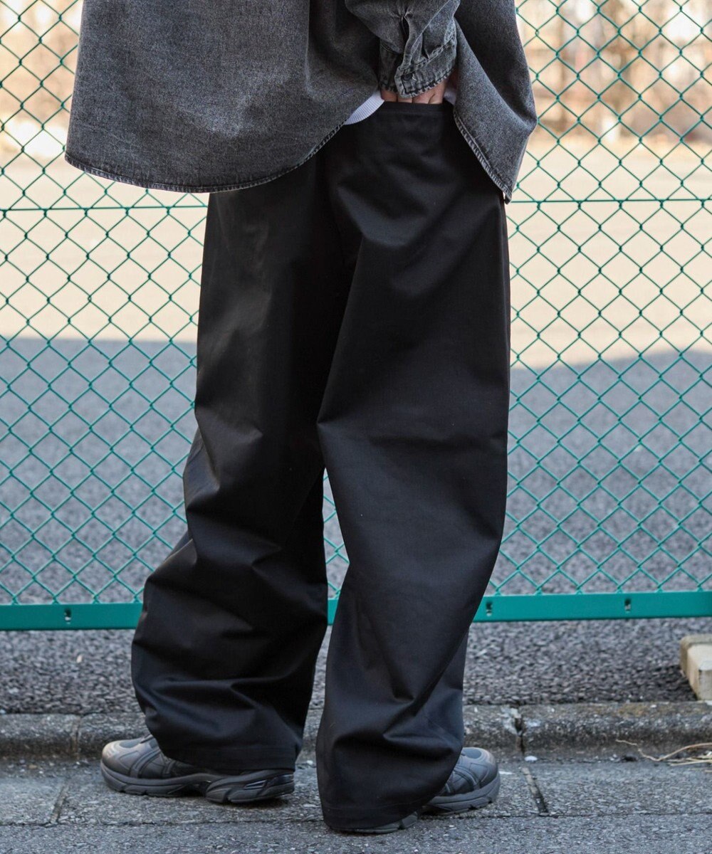 WEGO キーチャーム付きチノカーブパンツ 