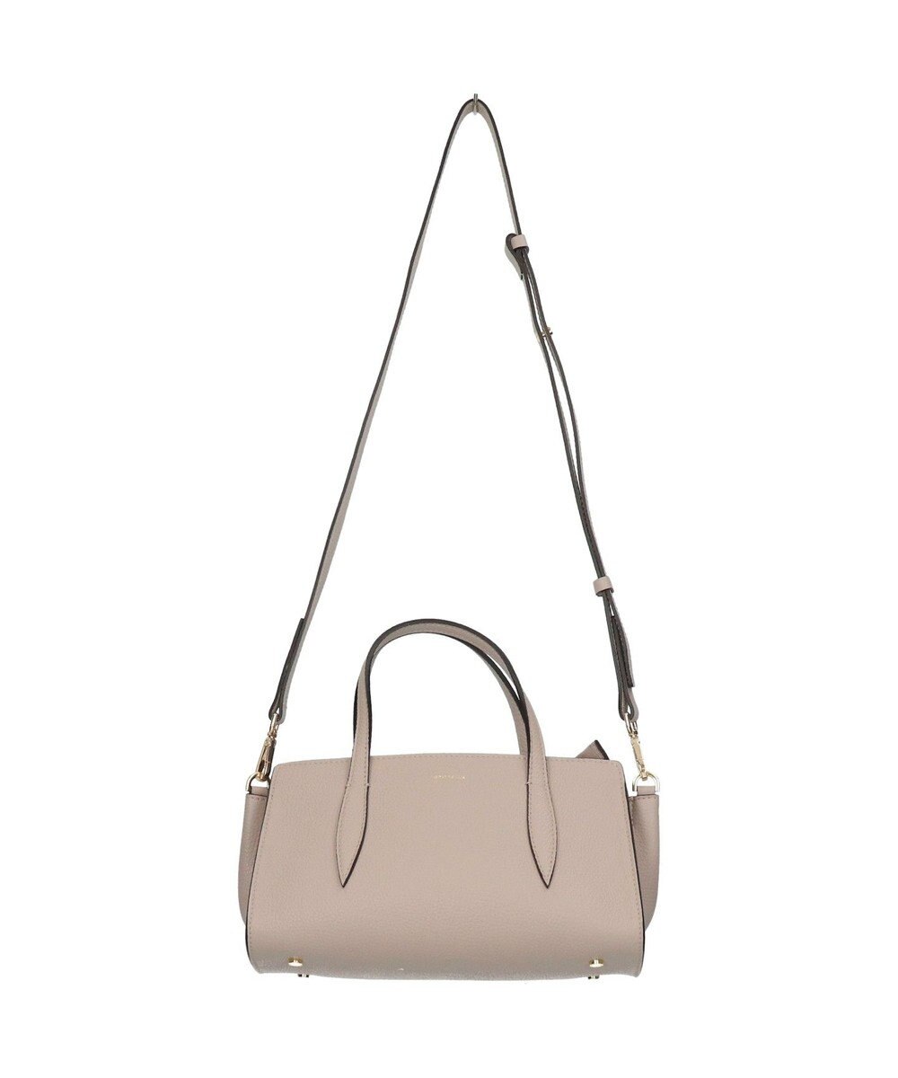 INTER-CHAUSSURES 【LORISTELLA】シュリンクレザーベーシックハンドバッグ 