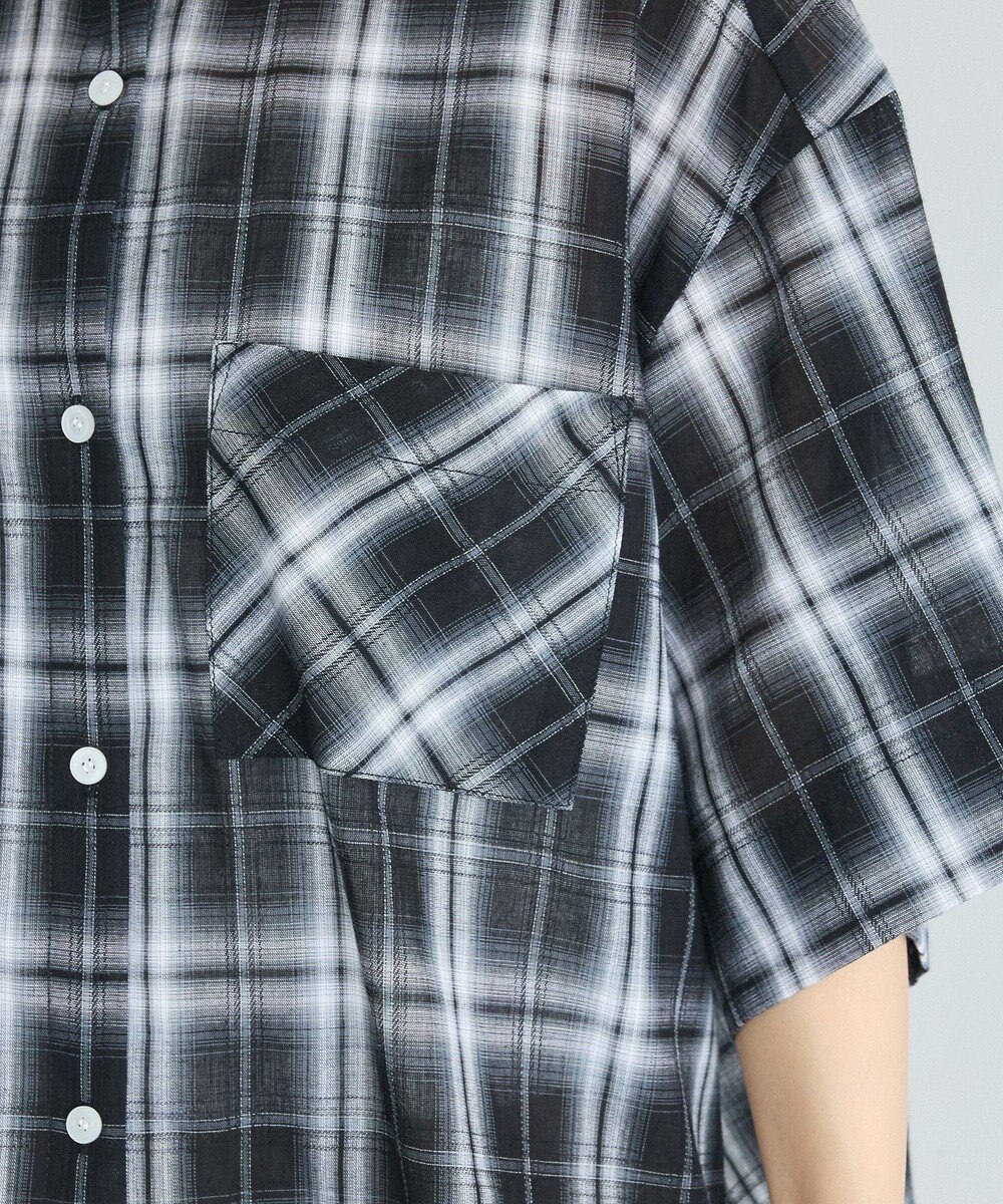 CRAFT STANDARD BOUTIQUE バックギャザーポンチョシャツ 