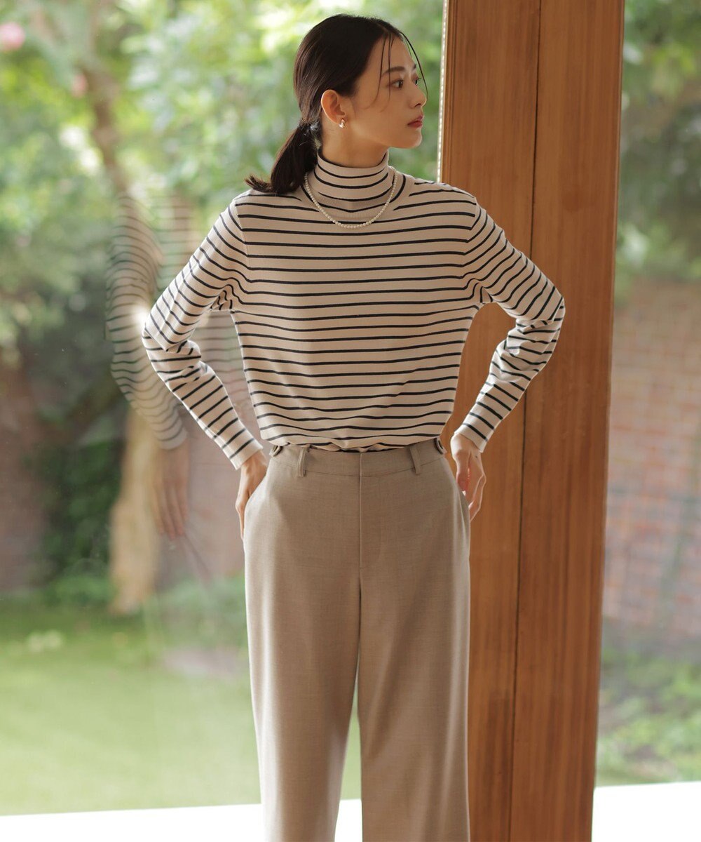 J.PRESS LADIES 【ご好評につき新色追加！・WEB限定カラーあり・洗える】PRINCE タートルネック ニット 