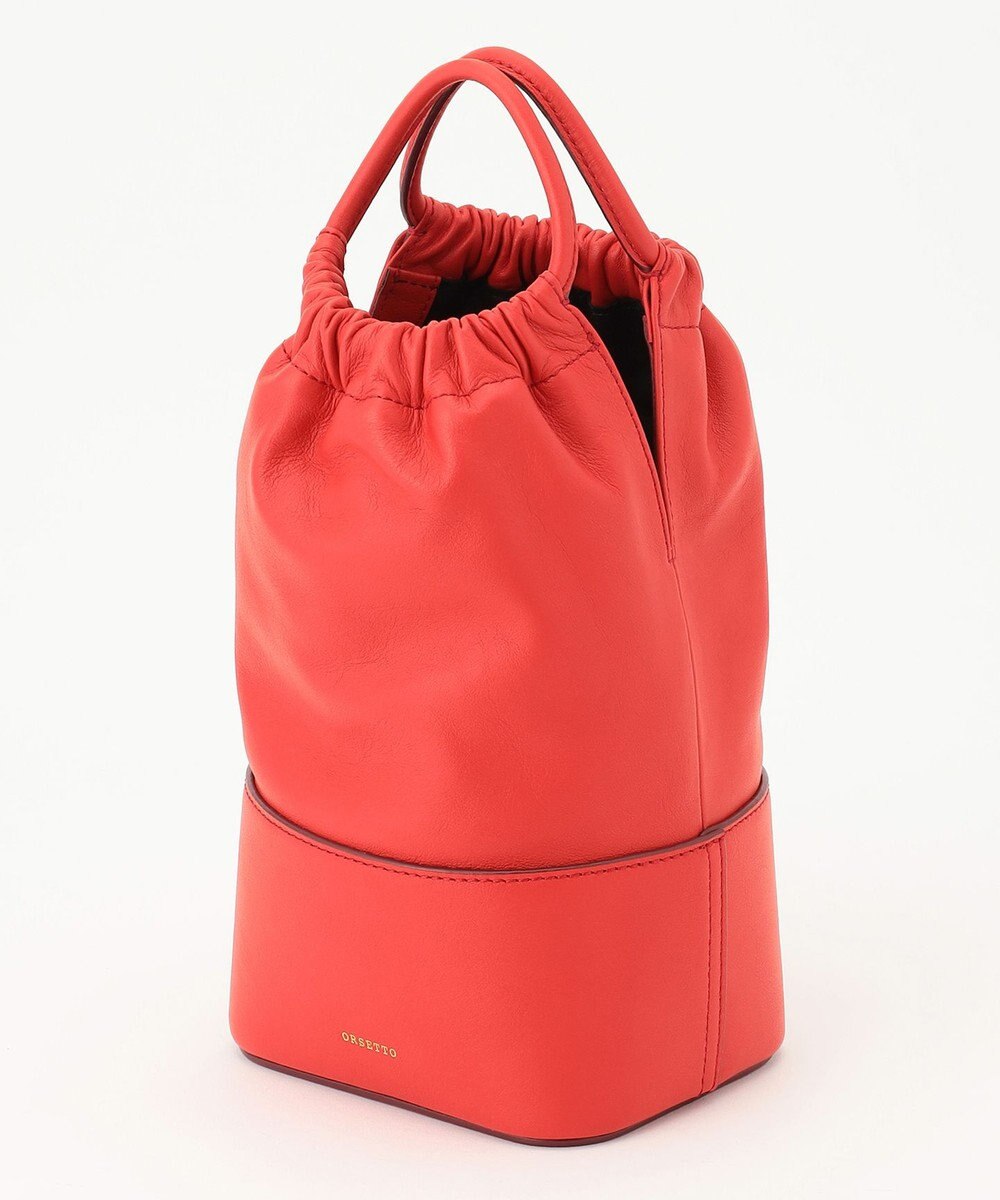 23区 ORSETTO CAVOLO レザー ハンドバッグ 