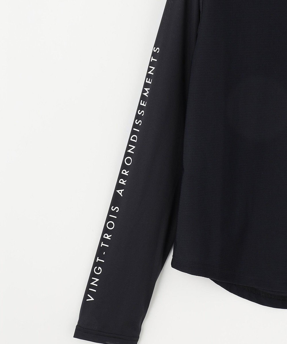 23区GOLF 【WOMEN】AIR TOOLライト シアースリーブモックネック 