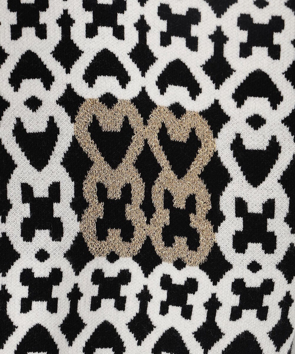 23区GOLF 【WOMEN】モノグラムジャガードセーター 